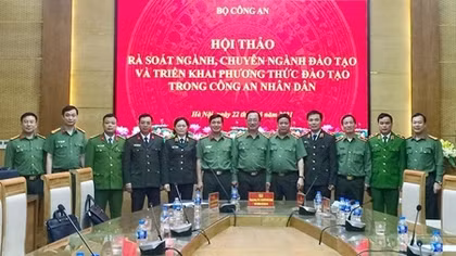 Rà soát ngành, chuyên ngành đào tạo trong CAND phù hợp với yêu cầu thực tiễn