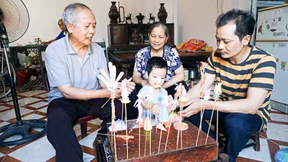 Lưu giữ vẻ đẹp cho mùa Trung thu
