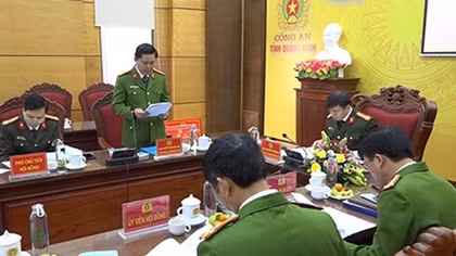 Đánh giá, nghiệm thu đề tài khoa học cấp cơ sở về đấu tranh với tội phạm ma túy