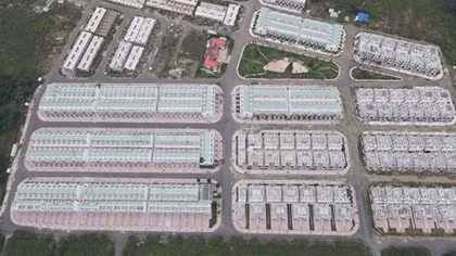 Phạt 6,3 tỷ đồng vì xây gần 500 căn nhà không phép
