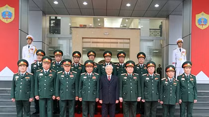 Tổng Bí thư Nguyễn Phú Trọng thăm, làm việc với Tổng cục Tình báo - Bộ Quốc phòng