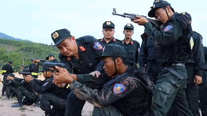 Trung đoàn Cảnh sát cơ động Nam Trung Bộ vững vàng lập nhiều chiến công
