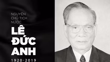 Thông cáo đặc biệt về lễ tang nguyên Chủ tịch nước Lê Đức Anh