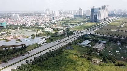 Nhìn từ trên... trời tuyến đường 10 làn xe ở thủ đô