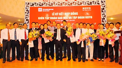 Tập đoàn Sao Mai và Koyo Group xây dựng Nhà máy điện mặt trời 6.000 tỷ đồng