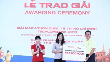 13.000 người tham dự Marathon quốc tế TP. HCM Techcombank 2019