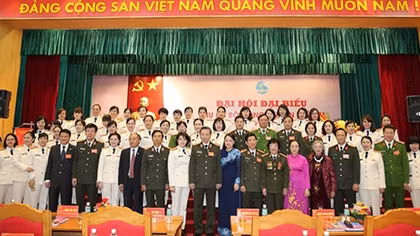 Đại hội đại biểu Phụ nữ Bộ Công an lần thứ VIII, nhiệm kỳ 2016 - 2021
