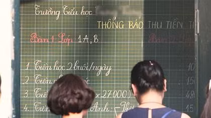 Bỏ khoản thu đóng góp tự nguyện để mua sắm thiết bị