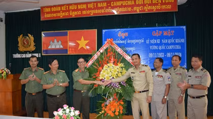 Dấu ấn hữu nghị ở ngôi trường đào tạo học viên Công an Vương quốc Campuchia