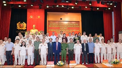 Gặp mặt truyền thống cán bộ Công an chi viện chiến trường miền Nam