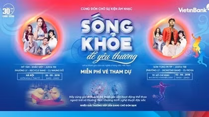 Sự kiện âm nhạc “bom tấn” đầu hè 2018