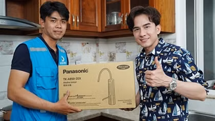 Giải mã sức hút máy lọc nước ion kiềm Panasonic mới tại Thế Giới Điện Giải