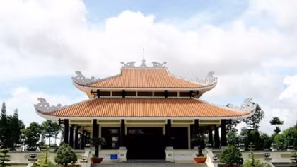 Trùng tu Khu lưu niệm Chủ tịch Tôn Đức Thắng