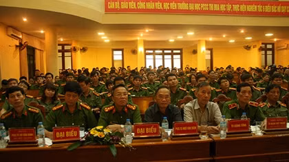 Hội thảo 40 năm công tác nghiên cứu khoa học của trường Đại học PCCC