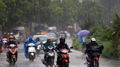 Bắc bộ nắng nóng, mưa giông vây kín Tây Nguyên và Nam bộ.