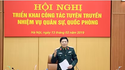 Bộ Quốc phòng triển khai nhiệm vụ công tác tuyên truyền năm 2019