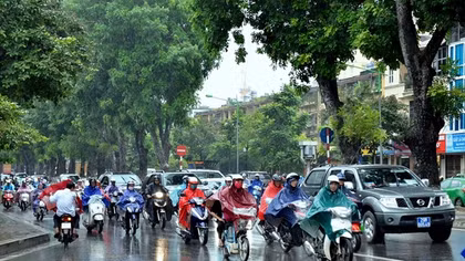 Bắc Bộ tăng nhiệt, nhiều nơi mưa giông