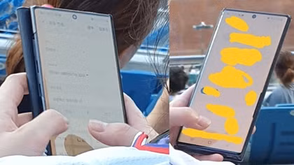 Hé lộ hình ảnh Note 10+ mang "nốt ruồi giữa trán"