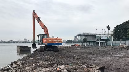 Thực hư việc san lấp hồ Tây làm khách sạn