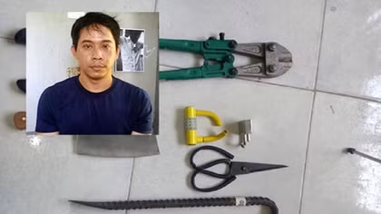 Tên trộm chuyên cắt khóa đột nhập nhà dân trộm tài sản