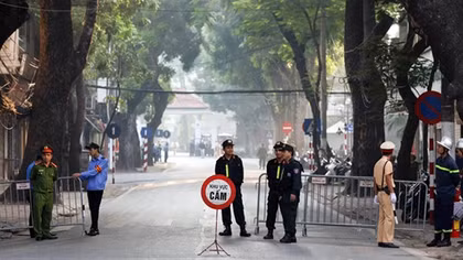 Công an Hà Nội đảm bảo an ninh Quốc tang đồng chí Đỗ Mười