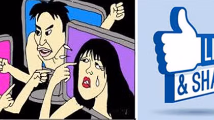 Hậu quả của việc “like” các tin đồn thất thiệt trên mạng xã hội