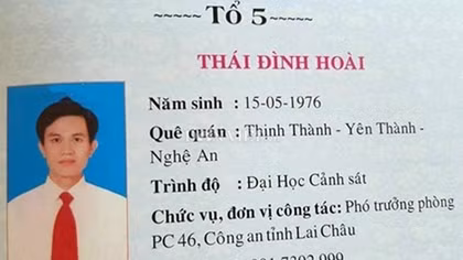 Tước danh hiệu CAND Trưởng Phòng Cảnh sát kinh tế sử dụng bằng giả 