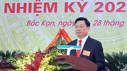 Đồng chí Hoàng Duy Chinh đắc cử Bí thư tỉnh ủy Bắc Kạn
