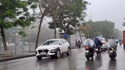 Miền Bắc cuối tuần mưa giông, có nơi rét 15 độ C