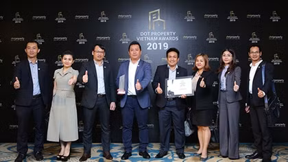 DKRA Vietnam lập cú hat-trick giải thưởng “Nhà phân phối Bất động sản tốt nhất Việt Nam”