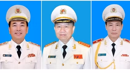Bộ trưởng Tô Lâm và 18 tướng lĩnh, sỹ quan Công an trúng cử đại biểu Quốc hội khóa XV