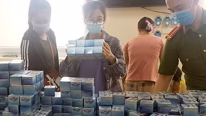Đường dây sản xuất, buôn bán hàng tấn mỹ phẩm giả thương hiệu DAKAMI