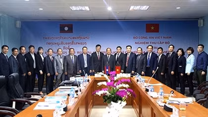 Nghiệm thu cấp bộ đề tài lịch sử chuyên gia công an Việt Nam tại Lào