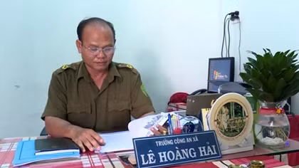 Trưởng Công an xã tận tụy với công tác đảm bảo ANTT ở khu công nghiệp