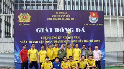  Viện Khoa học và Công nghệ vô địch Giải bóng đá mini Cụm thi đua số 8