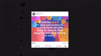 Cư dân mạng bị cuốn theo trò đùa kiểm tra Facebook "bisou"