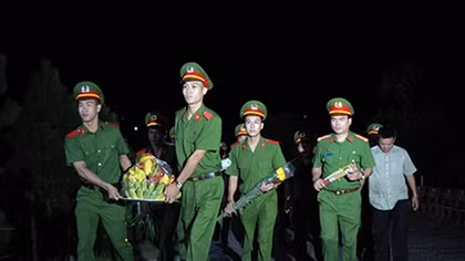 Gần 1.000 học viên Học viện CSND "3 cùng" ở Quảng Nam