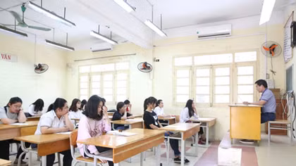 Thí sinh tự do không còn được bố trí phòng thi riêng