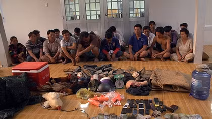 Triệt phá điểm đá gà chuyên nghiệp