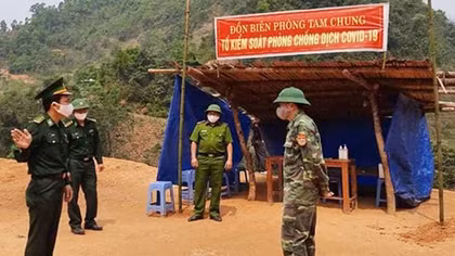 Quyết liệt phòng, chống dịch COVID-19 trên tuyến biên giới phía Tây Thanh Hóa