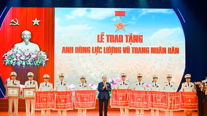 Xứng danh người chiến sỹ Công an trên quê hương đất Tổ