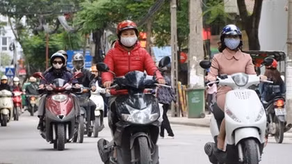 Hà Nội se lạnh, Trung Bộ mưa giông