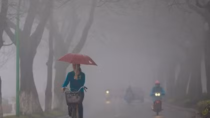 Miền Bắc mưa phùn, trời lạnh, Hà Nội thấp nhất 17 độ C
