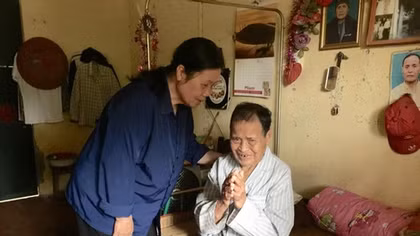 "Người đàn bà điên" ở trại phong Quả Cảm