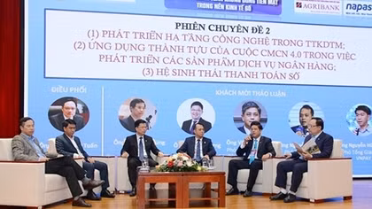 91,54% thanh toán tiền điện không dùng tiền mặt