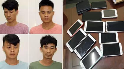 Khởi tố nhóm đối tượng chuyên cướp giật ĐTDĐ của phụ nữ