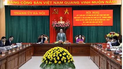 Hà Nội đề xuất lập đề án chính quyền đô thị