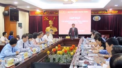 Ban Tổ chức Trung ương gặp mặt các Đại sứ, Tổng Lãnh sự nhiệm kỳ 2017-2020