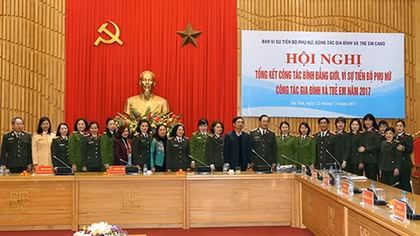 Tăng cường công tác bình đẳng giới, vì sự tiến bộ phụ nữ trong CAND