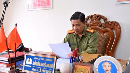 Trưởng Công an ở một trong những huyện nghèo nhất nước